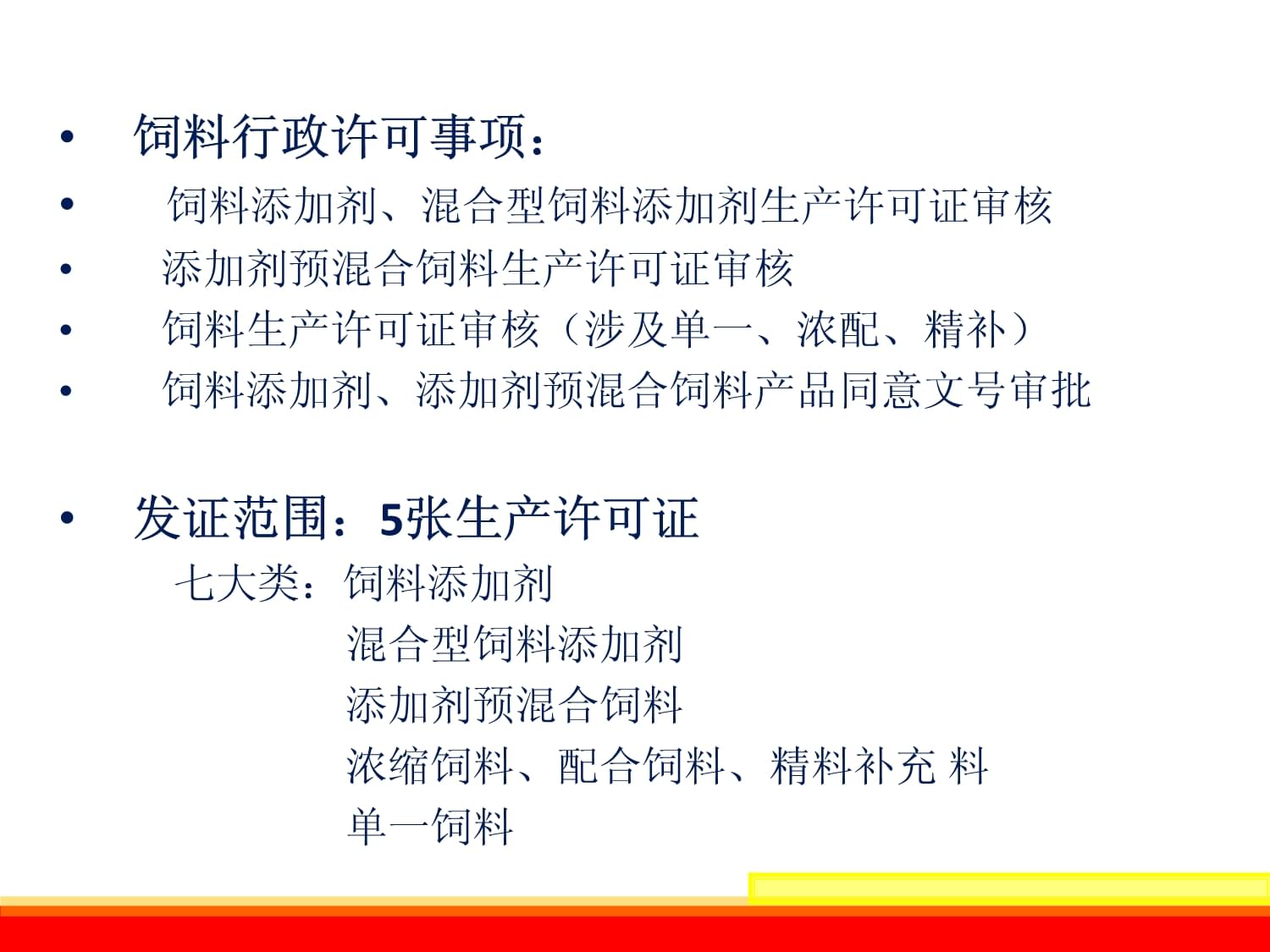 飼料企業(yè)生產(chǎn)許可證申報(bào)流程和材料解析